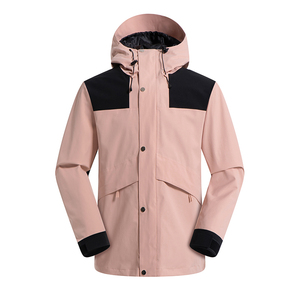 <b>Winter</b> Sports Soft Outdoor Softshell Men's <b>Jacket</b> Long Sleeve Custom Logo <b>Waterproof</b> Windbreaker <b>Jackets</b> 2025 - Product Image 2