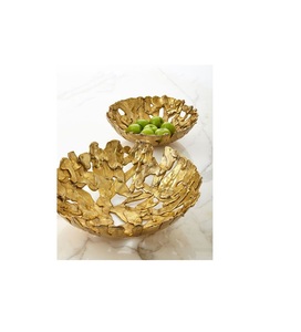 Creative <b>wedding</b> centerpiece metal <b>chocolate</b> bowl stylish design perfect for modern events unique decoration - Product Image 2