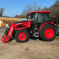 Tracteur agricole Zetor d'occasion, neuf, fabriqué en Allemagne, 4x4, 70 CV, transmission par engrenages, haute productivité, accessoires inclus, garantie de 2 ans