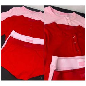 Pakistan Made 2025 Style Custom Logo Breathable Fleece Casual Yoga 1 Piece Set T-Shirt Short Workout Sport <b>Bra</b> Biker Shorts - Product Image 6