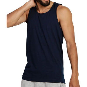 Camiseta sin mangas con tirantes para gimnasio de algodón personalizada para hombre, gran oferta, logotipo personalizado, entrenamiento para hombre, estilo informal, deportes, culturismo - Product Image 3