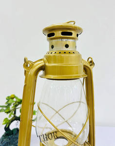 Vintage Modern <b>Gold</b> Handmade Metal <b>Candle</b> Lanterns Handle Farmhouse Style Christmas Wedding Party Decorative Pillar <b>Candle</b> - Product Image 4