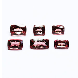 Turmalina Rosa Natural de Primera Calidad, Piedras Preciosas Sueltas Facetadas, Mezcla de Formas, Fabricación de Joyas, Bricolaje, Venta al por Mayor, Calibradas, con Certificación de Terceros - Product Image 4