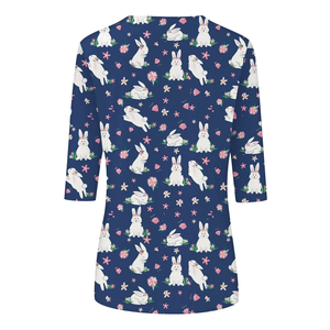 เสื้อยืดผู้หญิงเสื้อยืดพิมพ์ลายเสื้อยืดใส่สบายฤดูร้อน - Product Image 6