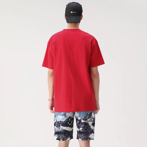 Altamente recomendado Camiseta básica Unisex 220gsm Camiseta de algodón liso diseño de su marca camiseta para hombres DDP envío - Product Image 3