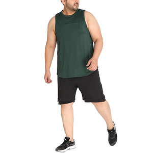 Haute Qualité Personnalisé Sans Manches Hommes Gym Gilet Solide Couleur Respirant Débardeur pour Musculation Fitness Logo Vierge - Product Image 5