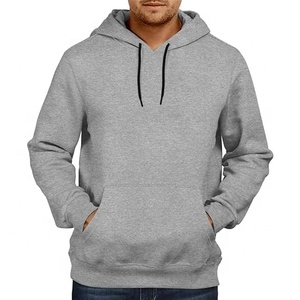Sweat à capuche en molleton écologique de haute qualité, coupe classique, streetwear, logo personnalisé brodé, sweats à capuche pour hommes, polyester confortable - Product Image 1