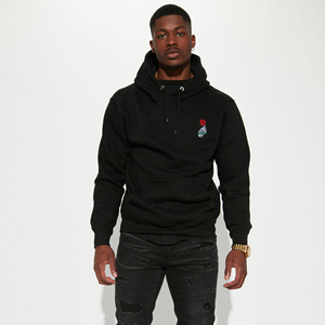Sudadera de Invierno para Hombre, Estilo Vintage, Tejido Grueso, 100% Algodón con Mezcla de Felpa, Bordado 3D, Bolsillo, Personalizada con Impresión por Transferencia de Calor - Product Image 1