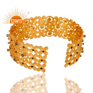 Handmade Design Sterling Silver Natural Cz Gemstone Cuff Bangle Jewelry for Women Gift for Her - Product Image 3