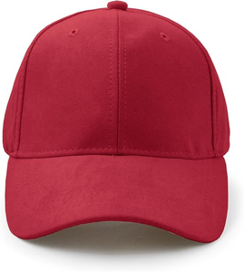 Chapeau de Baseball personnalisé 6 panneaux en daim de haute qualité boucle à bord incurvé casquette structurée légère pour hommes femmes Offre Spéciale fête décontractée - Product Image 4