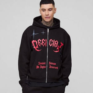 Custom Oversized Hoodie Sweatpants <b>Jogger</b> Set Cargo Pant Tracksuit Print Official Hooded Gusset <b>Jogger</b> Tracksuit <b>Tall</b> & Boxy Fit - Product Image 4