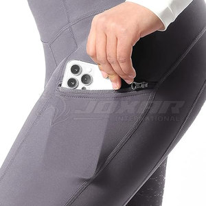 Grippy Athletic Leggings Mujer Pantalones de yoga con diseño antideslizante Grippy Leggings Workout Wear - Product Image 5