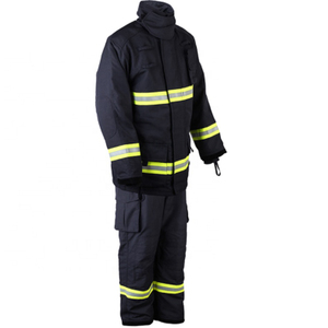 Venta superior Traje de lucha contra incendios para bombero Ropa de lucha contra incendios ignífuga Transpirable Uso de secado rápido Protección de seguridad - Product Image 5