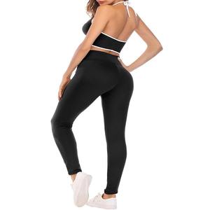 Conjunto deportivo de 2 piezas para mujer, ropa deportiva de talla grande para gimnasio y yoga, mallas deportivas, ropa de entrenamiento del fabricante - Product Image 3