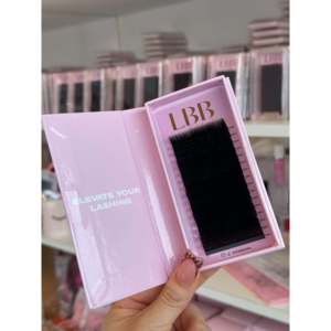 ขนตาปลอมแบบคลาสสิค L Curl Volume - เส้นใย PBT จากเกาหลี ขนาด 25 มม. แบบ DD Curl - Product Image 4