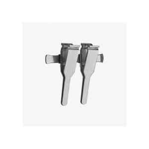 Abrazadera microvascular de abrazadera doble Manual de acero inoxidable no magnético de alta calidad para instrumentos de microcirugía con certificación CE - Product Image 5