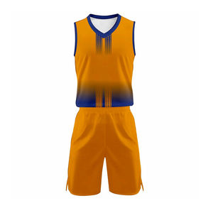 Conjunto de uniforme de baloncesto para hombre, poliéster duradero, ajustado, talla XL, secado rápido, con logotipo personalizable, novedad - Product Image 5