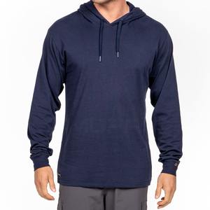 2024 recién llegados hombres 100% algodón invierno pulóver Sudadera con capucha diseño personalizado patrón sólido estampado bolsillo liso teñido nueva sudadera - Product Image 1