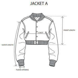 แจ็กเก็ตเบสบอลวิทยาลัยสำหรับผู้ชายเสื้อแจ็กเก็ตเบสบอลวิทยาลัยสำหรับผู้หญิงผู้ชาย2025 - Product Image 5