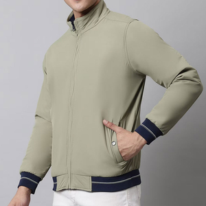 Dernières tendances de l'hiver, vestes bomber pour hommes, style streetwear, meilleures ventes, qualité supérieure, manches longues, imperméables, coupe-vent, service OEM - Product Image 4