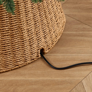 Vente en gros d'herbiers ronds de style fermier de meilleure qualité collier d'arbre de Noël décoration de la maison de Noël du Vietnam - Product Image 2