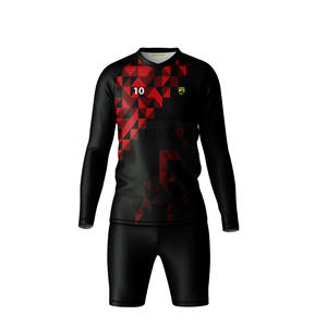 Ensemble maillot et short de football d'équipe personnalisé uniforme de football à séchage rapide respirant OEM/ODM vente en gros directe d'usine - Product Image 1