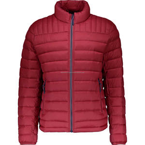 Chaqueta acolchada de invierno Hilo formal Teñido Poliéster XL Diseño de cuello alto Cremallera Precio al por mayor Suministro OEM - Product Image 5