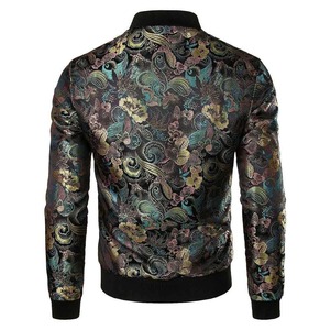 Chaqueta de bombardero de camuflaje Vintage de primavera Unisex de alta calidad, cuello redondo, estilo callejero, venta al por mayor, Servicios Personalizados OEM para adultos - Product Image 4