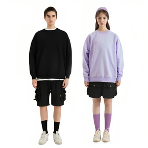 Sudadera con capucha de gran tamaño unisex nuevo diseño algodón/poliéster sin forro bordado Impresión digital invierno Navidad - Product Image 5