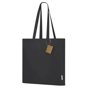 Borsa Tote in Cotone Riciclato Lovarin, Gadget Sostenibile, Articolo Promozionale Ecologico - Product Image 4