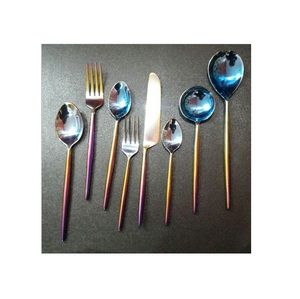 Couverts en métal en acier de luxe moderne, nouveau Look, entièrement personnalisés, bougie de luxe, dîner, fête de mariage, couverts - Product Image 3