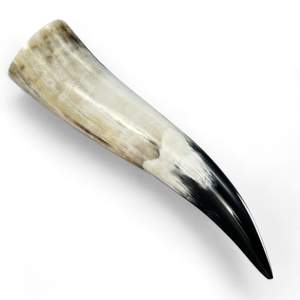 Corne à boire Viking polie sur mesure ensemble cadeau avec support et sangle en cuir pour mariage maison hôtel inspiré par les animaux de l'Inde - Product Image 6