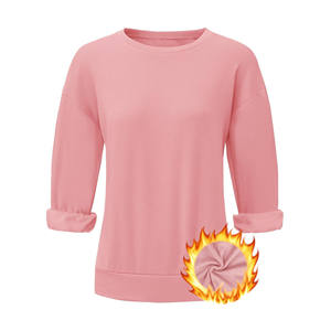 Sweatshirts à capuche avec impression 3D de Offre Spéciale logo personnalisé Sweatshirts à capuche pour femmes Sweatshirts à capuche et sweatshirts en coton à épaules tombantes - Product Image 1