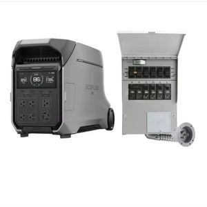 Station d'alimentation portable EcoFlow-DELTA Pro 3 la plus vendue + commutateur de transfert Garantie de 2 ans - Product Image 1