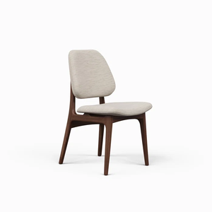 Modern Simple Solid Wood Nordic Style Light Luxury Cloth <b>Chair</b> with Backrest <b>Stackable</b> for Home <b>Dining</b> Room Hotel Use japan - Product Image 1