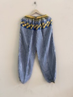 Pantalon Palazzo en Soie Poly pour Femme, Style Bohème Gypsy, Tendance et Confortable