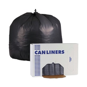 Forros Industriales para Contenedores Boardwalk H6639PGK, 100 Unidades/Caja, 33 Galones, 1.3 Mil, 33 Pulgadas X 39 Pulgadas Línea de Baja Densidad para Uso Comercial - Product Image 6