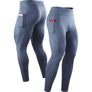 Leggings Deportivos para Hombre con Panel de Malla Transpirable, Compresión, Absorción de Humedad, Algodón y Bambú, Elegantes, Funcionales, de Alta Intensidad - Product Image 6