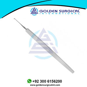 Punta en forma de escoria quirúrgica Francis cuerpo extraño Spud en ángulo, instrumentos quirúrgicos diseño personalizado - Product Image 5