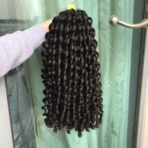 Pixie ผมหยิกที่ยังไม่ได้, การต่อผมมนุษย์จริง Bundles หนังกําพร้าชิดกันไม่มีสิ่งแขวนคล้องไม่มีสิ่งพันราคาขายส่ง - Product Image 2