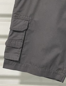 BD hommes qualité Cargo Shorts 100% coton Dobby à la mode solide motif coupe régulière Anti-rides décontracté Shorts pour l'été - Product Image 5