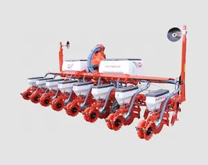 Planteur de maïs universel à double disque Tracteur ambulant Machine attachée Qualité agricole 23-31 Rangée Semoir de maïs Kuhn Planter 3 M