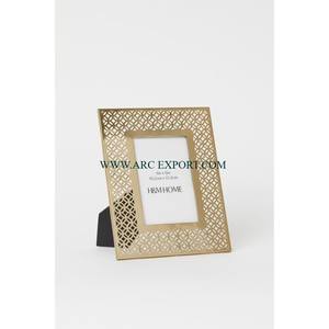 กรอบรูปด้านข้างตกแต่งโต๊ะทำจากทองเหลืองชุบทองสไตล์วินเทจ - Product Image 6