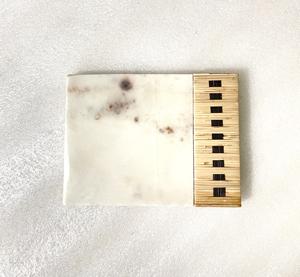 Mármol blanco más exigente con diseño de mimbre de bambú tejido a mano, tabla de cortar hecha a mano, tabla de charcutería para uso en el hogar/Hotel - Product Image 5