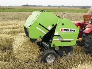 Mini Tractor Portátil Económico, Enfardadora y Envolvedora de Heno Hidráulica 850 870, Máquina para Enrollar Heno para Forraje Agrícola - Product Image 2