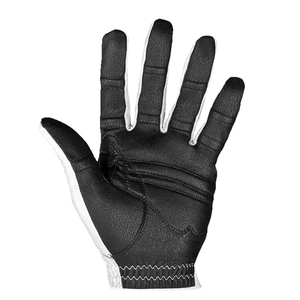 Ladies Compression Fit Synthetic Golf Glove White Color Gaucher Comfort and Universal Genuine Leather Sheepskin - Product Image 6