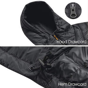 High Quality Wholesale Winter Men's High Street <b>Packable</b> Puffer <b>Jacket</b> Waterproof Breathable Windproof Hooded Insulated - Product Image 4