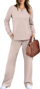 Premium Quality Solid Women's Unisex Winter Knitted Drop Shoulder <b>Pullover</b> Sweatshirt Zip Joggers Windproof Breathable 100% - Product Image 4