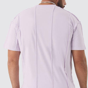 Ensembles de t-shirts et shorts de conception de logo personnalisé de haute performance en bas quantité minimale de commande de style haut deux pièces vêtements de rue pour les ensembles jumeaux pour hommes - Product Image 4