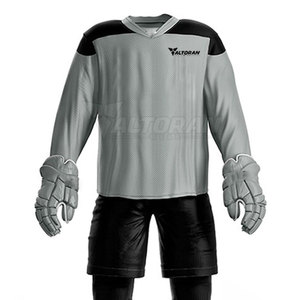 Vente en gros d'ensembles de hockey sur glace unisexes à séchage rapide respirants Service OEM personnalisé à vendre - Product Image 5